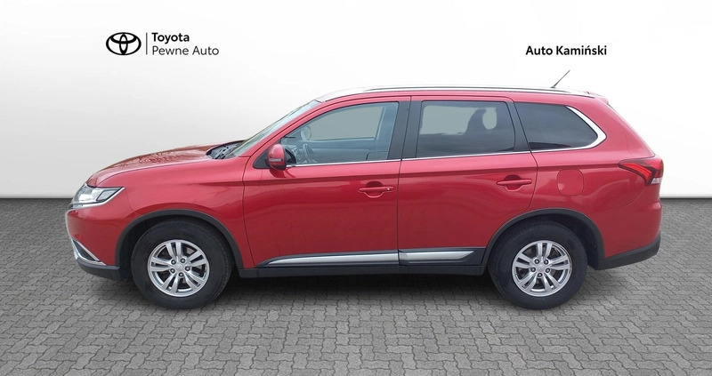 Mitsubishi Outlander cena 67900 przebieg: 143772, rok produkcji 2016 z Dobra małe 379